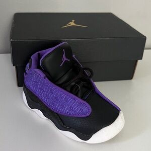 Toddler girls Jordan 13 Retro "Purple Venom
